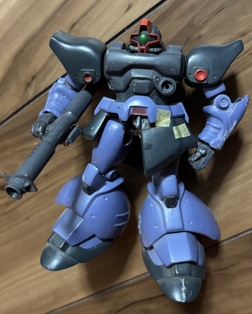 リックドム ツヴァイ　素組み　（人生初完成品 既に小破）–5枚目/制作者：あれっくす