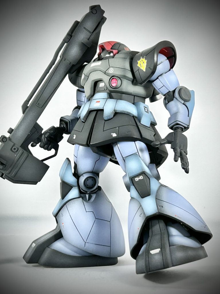 黒立ち上げの練習台になってもらいました😅