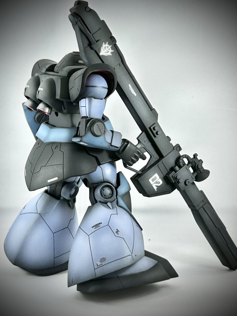 武器にもデカール貼りました😵‍💫全体を通して、今回の色は気に入っているので満足です😀