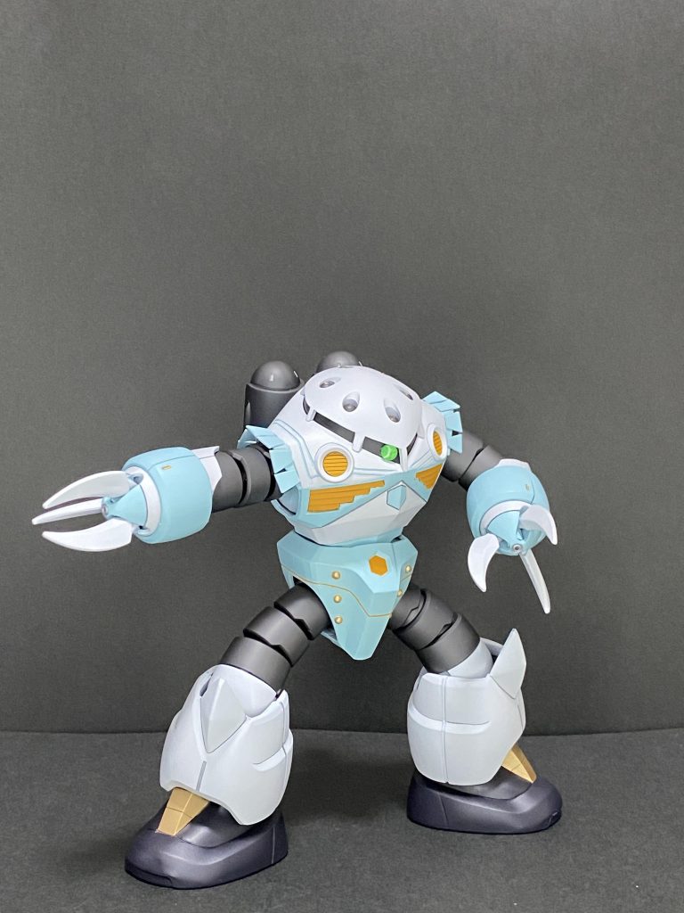 新衣装のカラーで塗装。セーラー服なので、水陸両用のMSであるズゴックとの相性は抜群ですね。