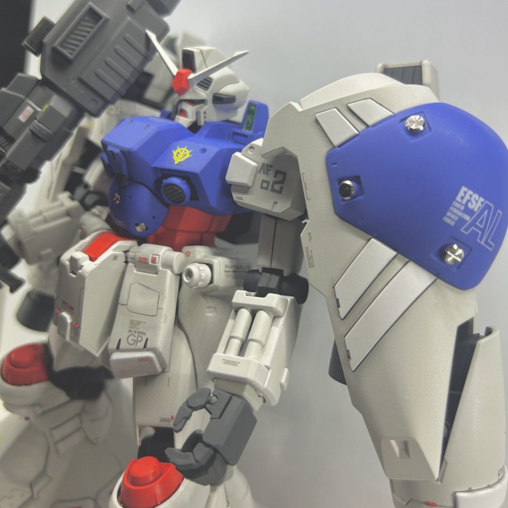 MG ガンプラミキシング　サイサリス GP02 MG GP02サイサリス｜しゅ軍曹さんのガンプラ作品｜GUNSTA（ガンスタ）
