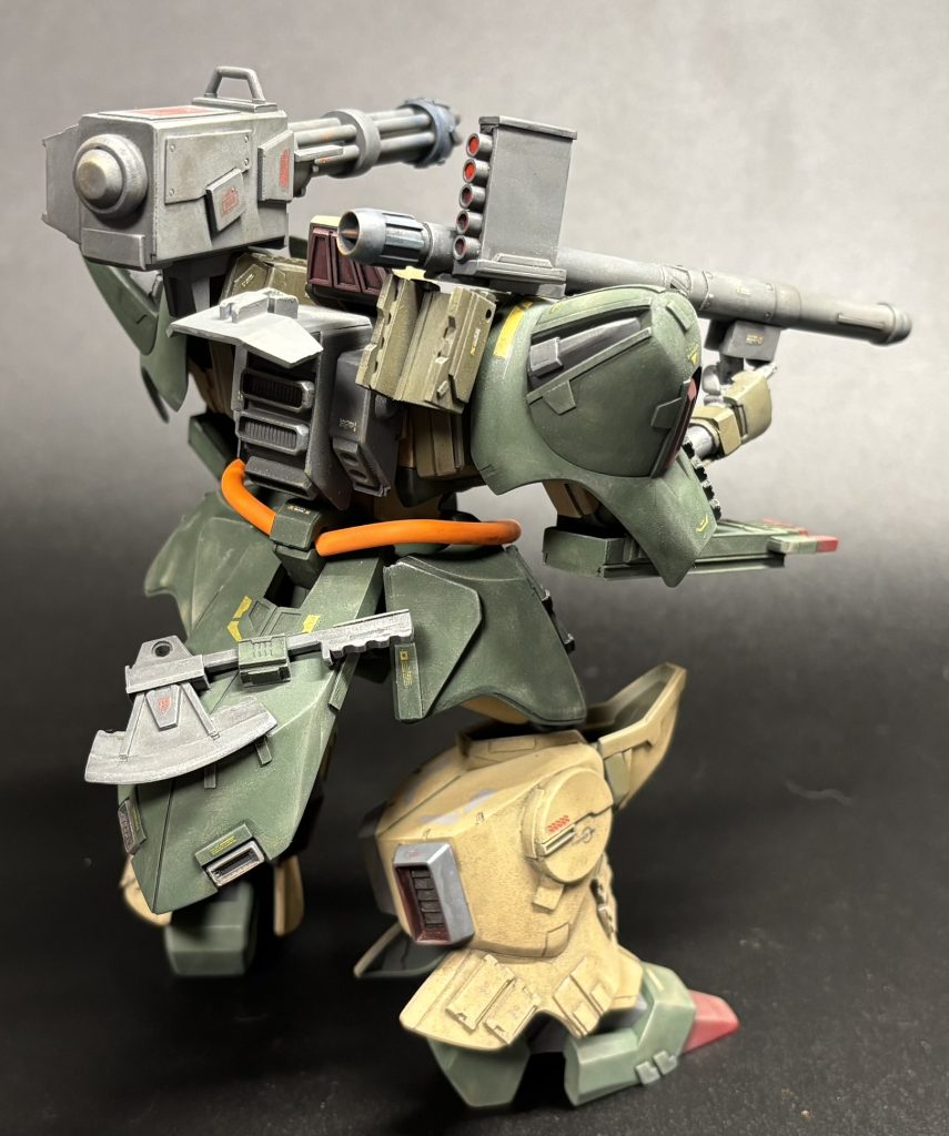 ヒートホークの懸架したリア