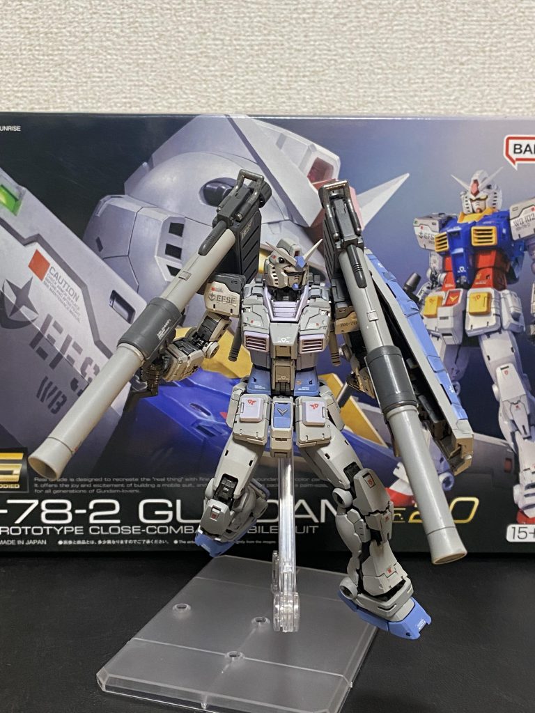 G3といったらなぜかバズーカ2丁持ちのイメージなのは某ゲームの影響ですかね。 