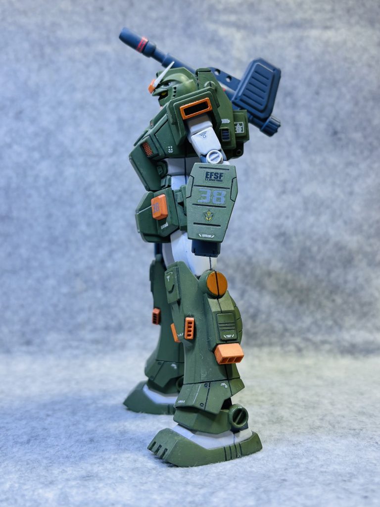 旧キットのパーツを調整したり、HG側を調整したりと🛠️💦