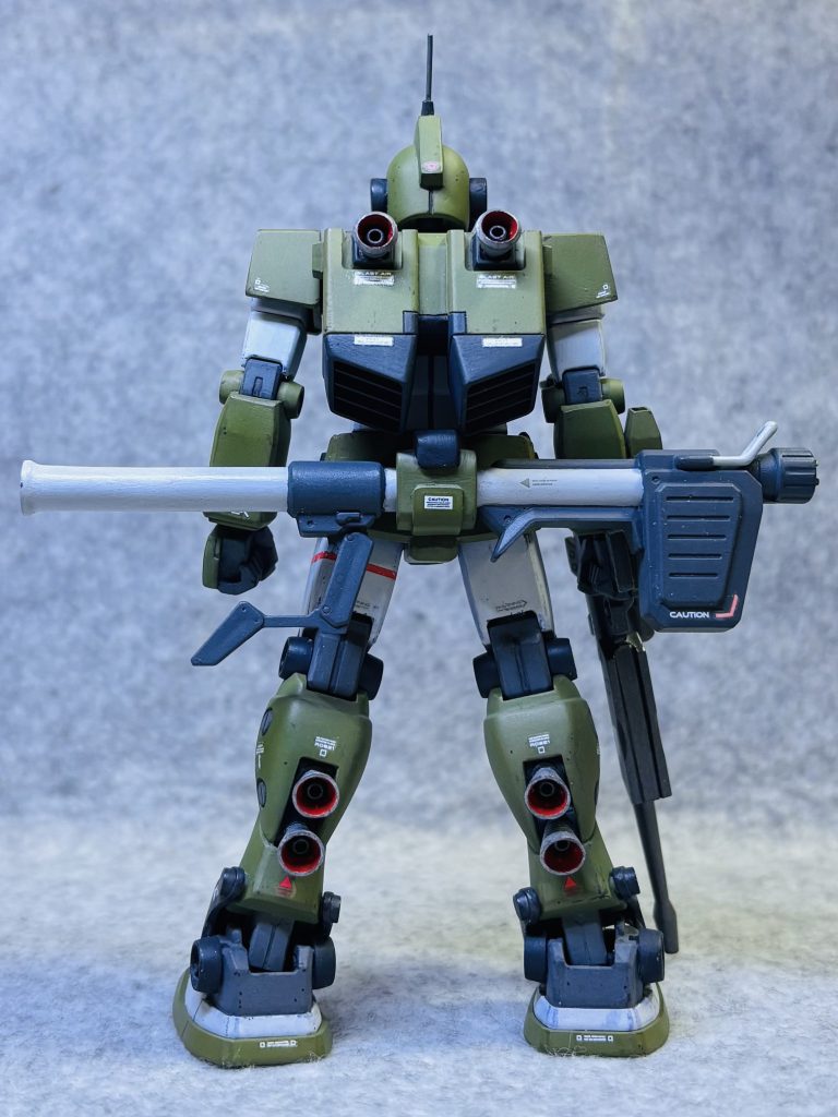 バズーカーはマグネットで取り外しも出来ますが、装備していた方が好みです🥰