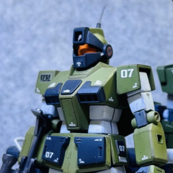 MSV ジムスナイパーカスタム　旧キット　ミキシング