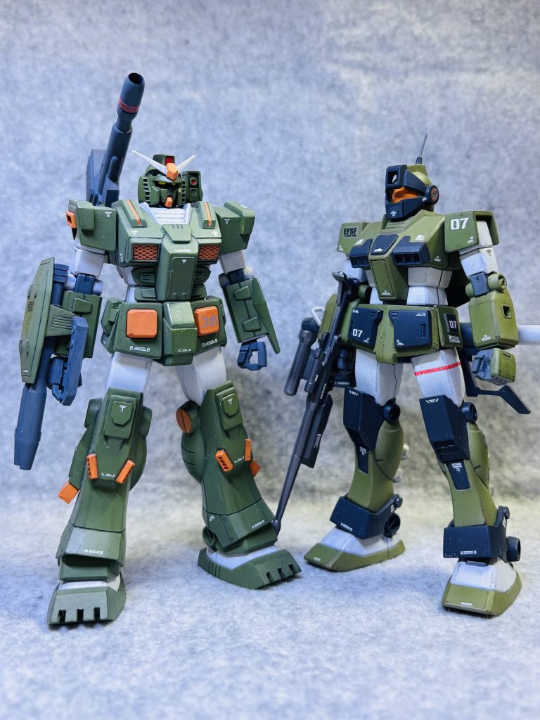 ジムスナイパーカスタムと📷このM.A.V.お気に入りです😍😍ご覧いただきありがとうございました🙇♂️