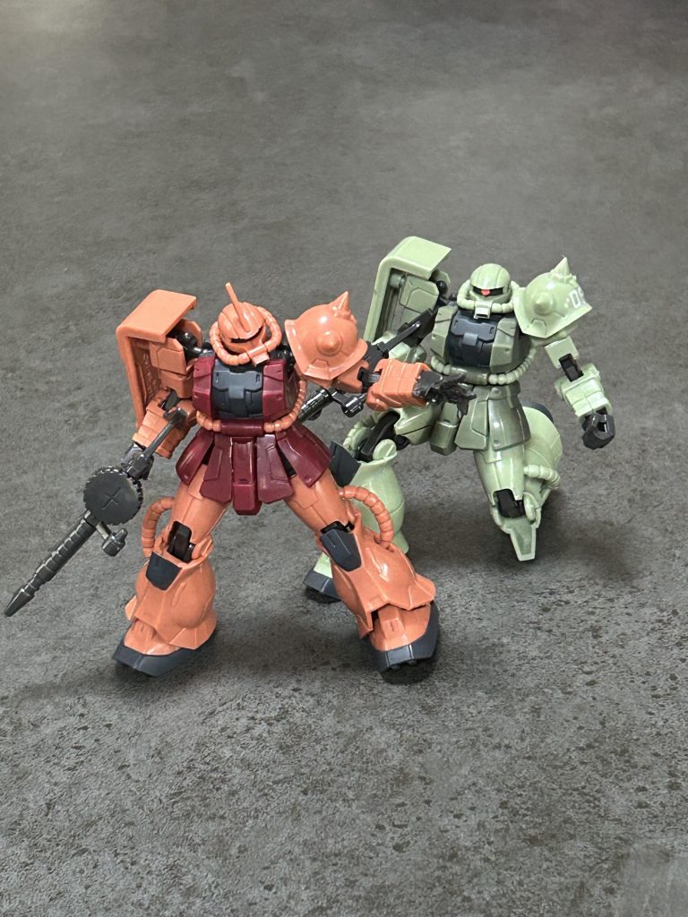 シャア専用ザク　カプセルアクション–2枚目/制作者：ペケペケ