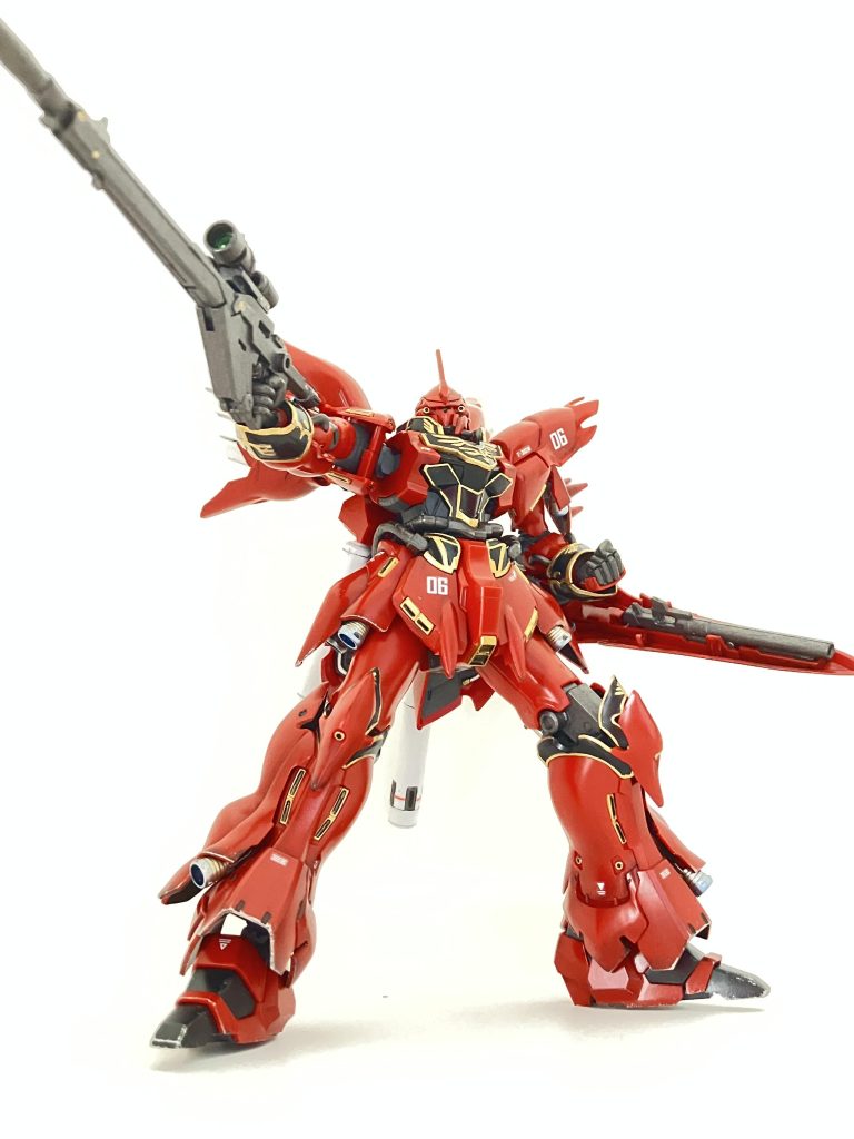 HGUC 1/144 シナンジュ–4枚目/制作者：かるすも