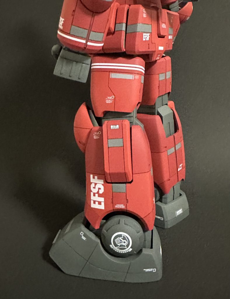 同色系の塗り分け初挑戦だったのですが、赤はもう少し濃くした方が気がします・・・（涙）以上、閲覧ありがとうございました！