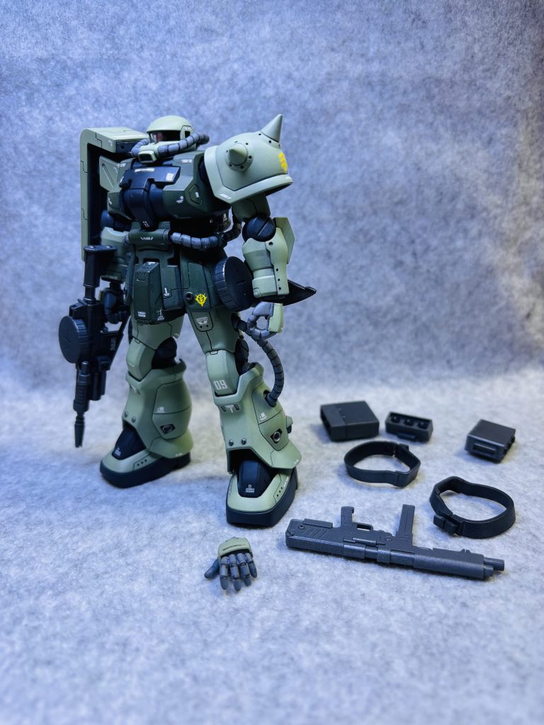 ミサイルポッドも作りましたが、着脱が面倒いので放置しまーす😅