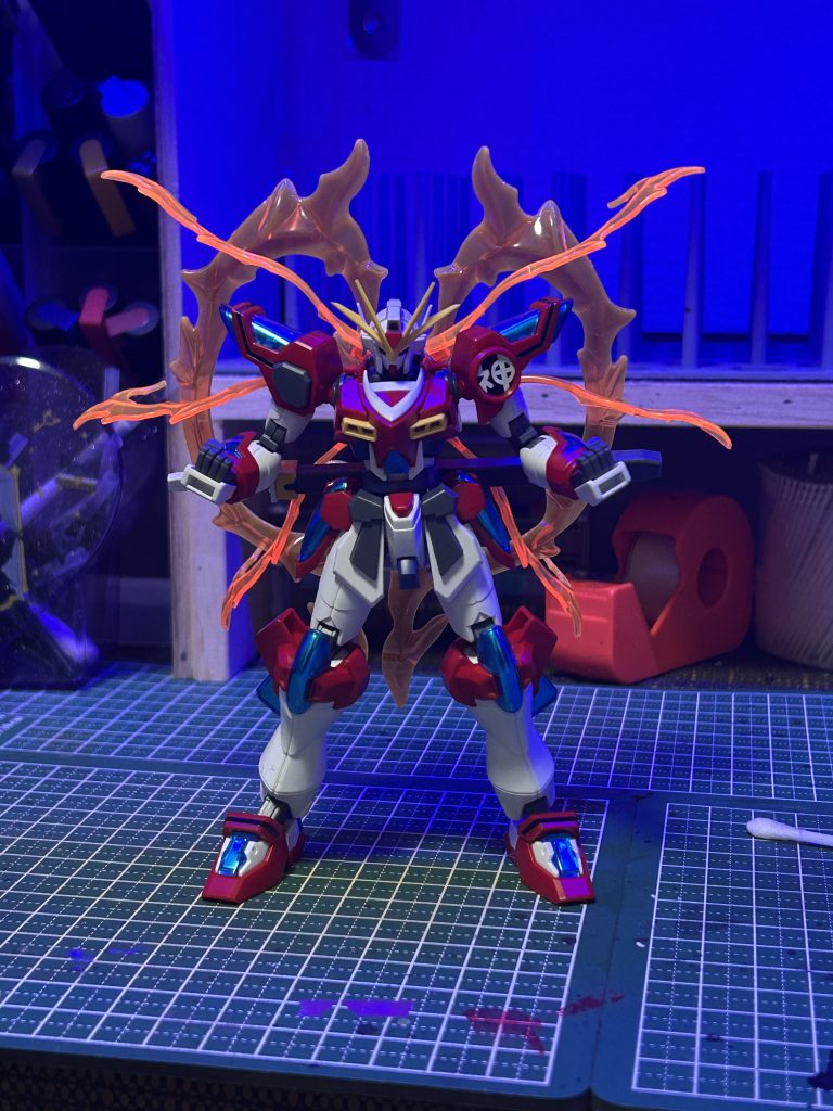 神樹ガンプラ流拳法 With カミキバーニングガンダム