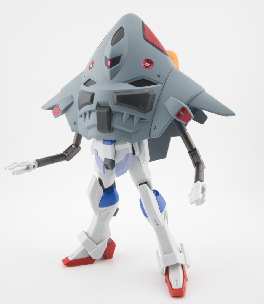 なのでズゴックEと下半身を入れ替えてアストレイレッドフレーム サルベージタイプみたいなことも出来ます。