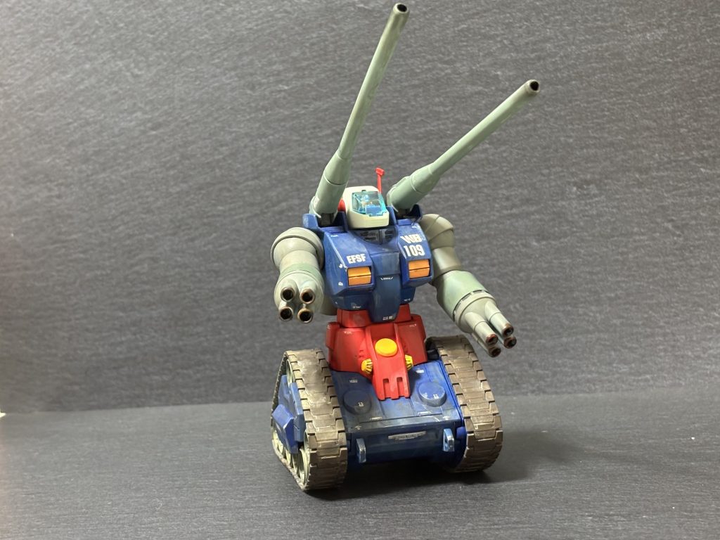 HGUCガンタンク　ウェザリング