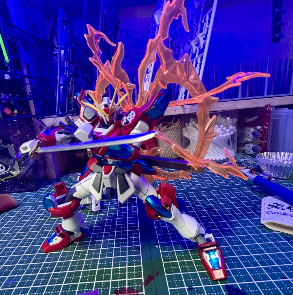 そしてこのポージングが一番好きなんですよね♡ライトニングゼータと並べて飾ろうと思います!!それでは皆様よきガンプラ、しゃちくLifeを!( ´Д`)ノ~バイバイ