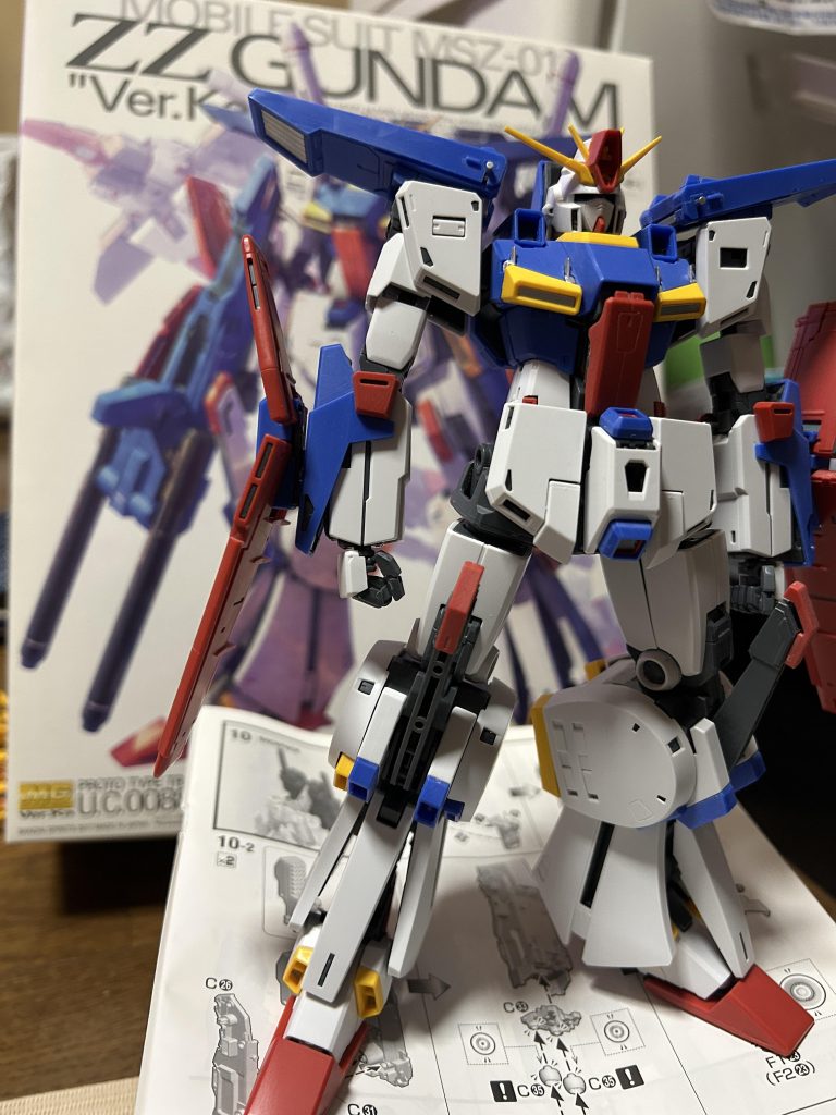 MG ガンダムZZVer.ka–2枚目/制作者：リディ