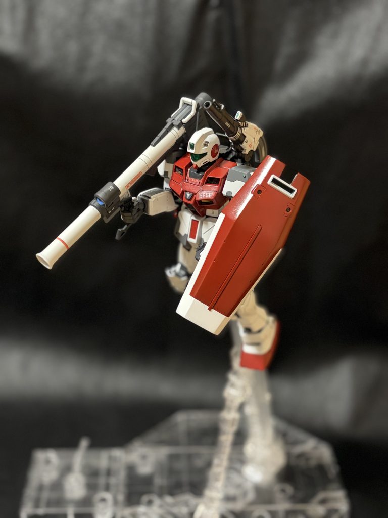 ジムコマンドにはハイパーバズーカが1番似合うと思うのは自分だけですかね笑 