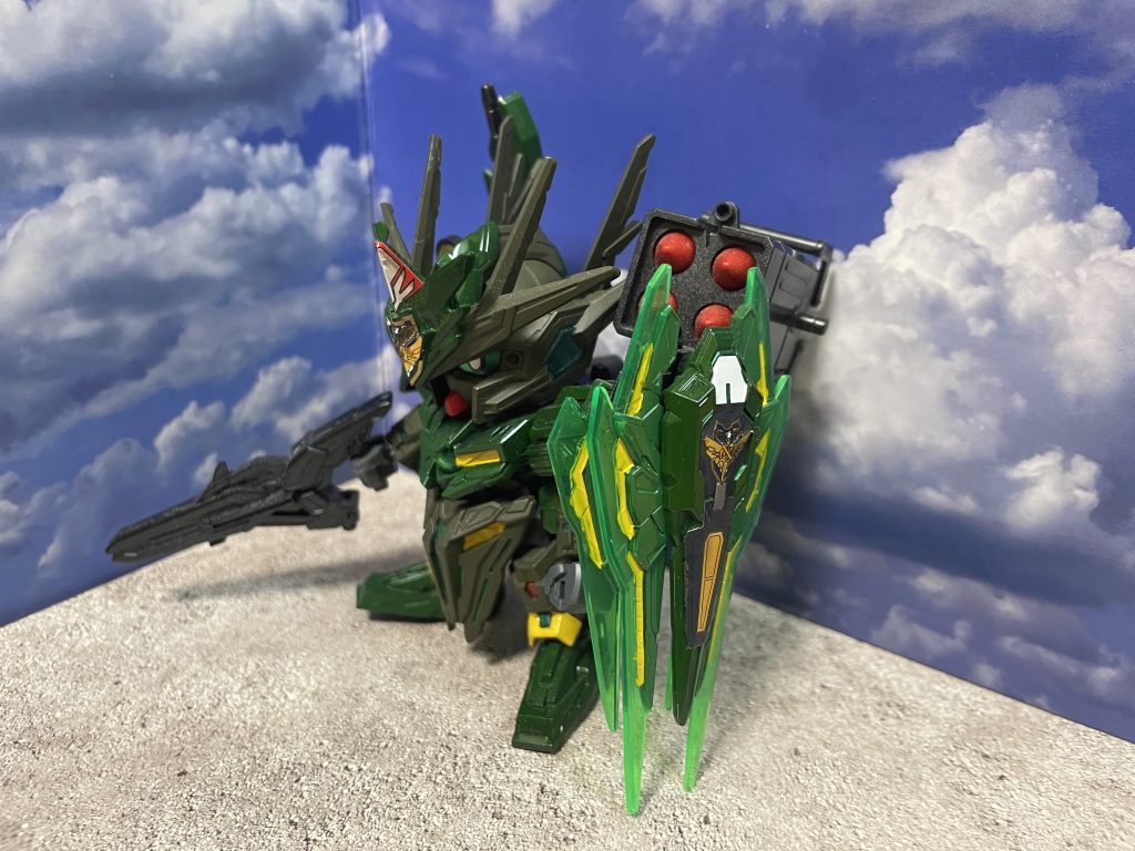 シールドもグリーンに！