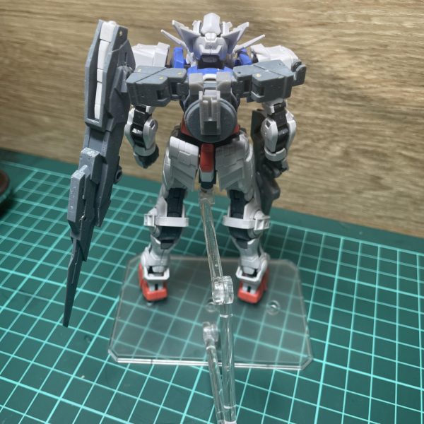GNバインダーは1.5ガンダムとリボーンズガンダムとプロトGNツインブロードブレイドをミックスした感じにしています！明日までには右バインダーを完成させたい。（2枚目）