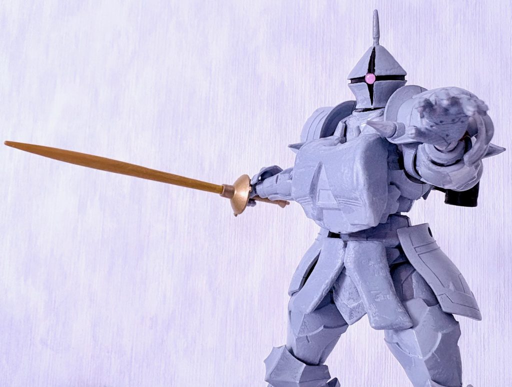 ここまでかなり苦労したが、ようやく「いいもの」ができたので満足している(zaku-kao5)