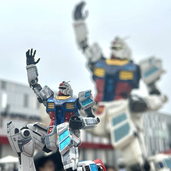 GUNDAM NEXT FUTURE PAVILION RX-78 F00/E ガンダム