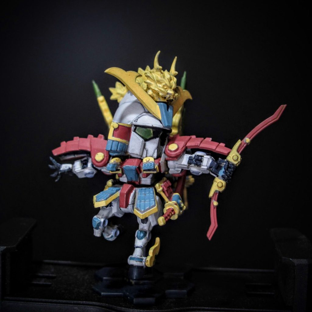 スペリオルディファイン 武者精太頑駄無 麒麟児特装 塗装済み 完成品 武者