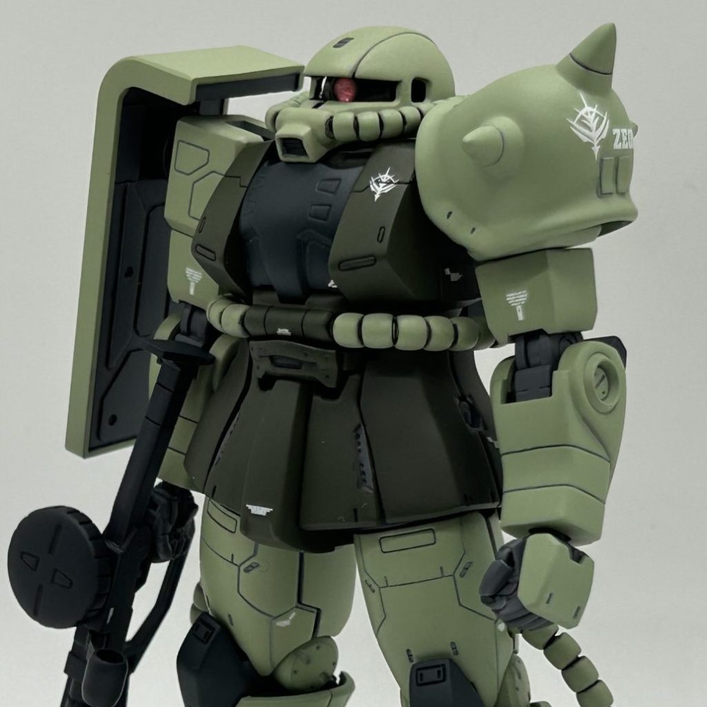 ザク F型|糖分さんのガンプラ作品|GUNSTA(ガンスタ)