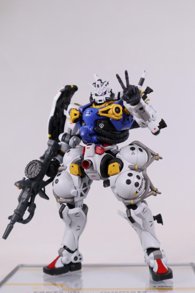 ピース✌️にせガンダムといえば✌️ 制作過程↓
