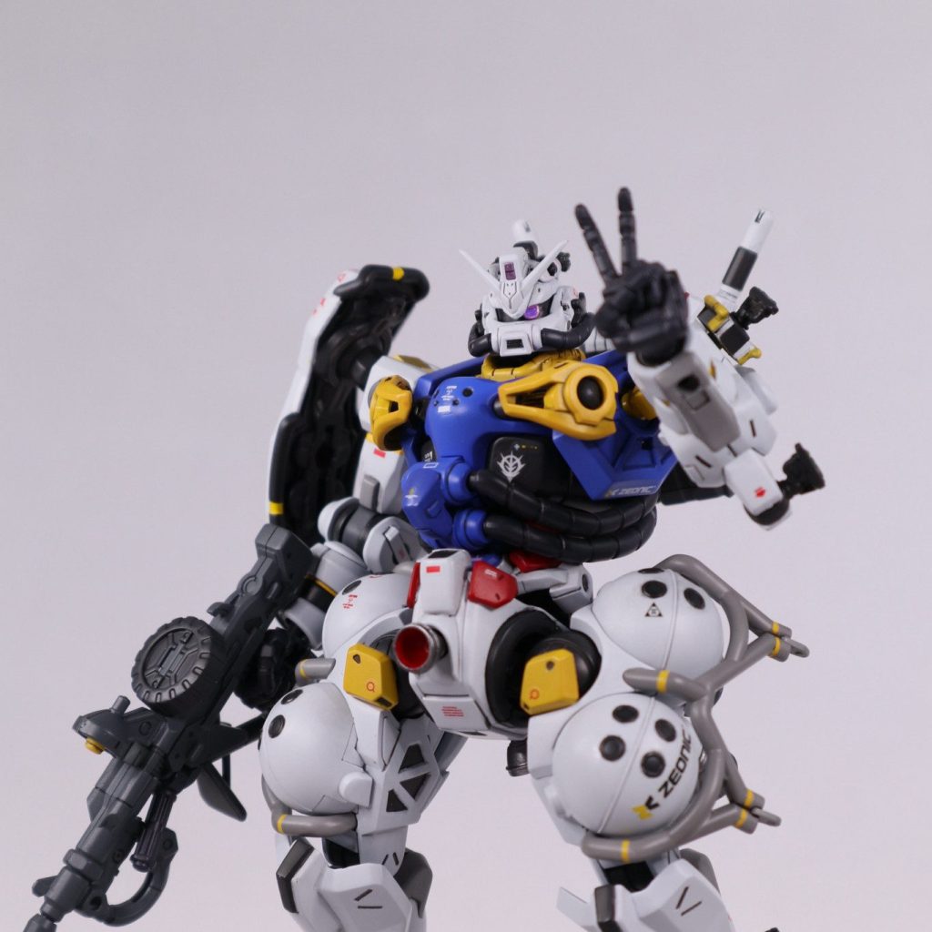 にせ白いガンダム｜副店長さんのガンプラ作品｜GUNSTA（ガンスタ）