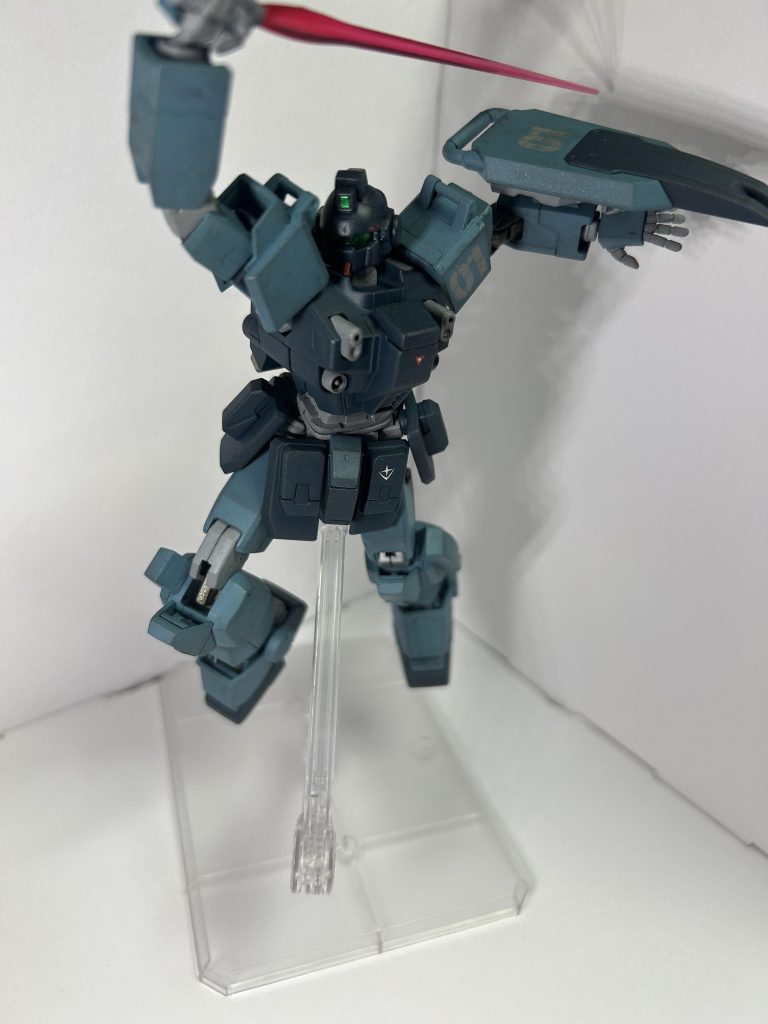 ビームサーベル抜刀！EXAM状態(カメラが赤い状態)にはしないようにしてます。シールの関係で……。 