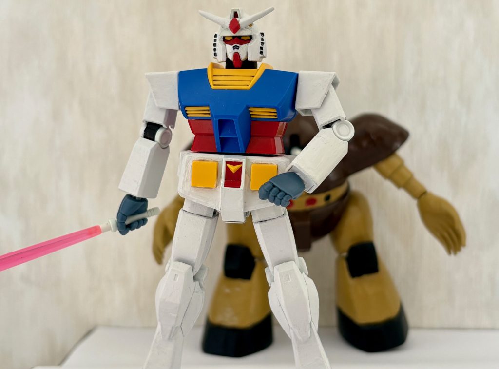 やられ役も似合うゴッグなのであった。-END.旧キットはグフもあるのでこれからも持ち味を活かしつつ、いいものを作っていきたいなぁ(gundam-kao3)