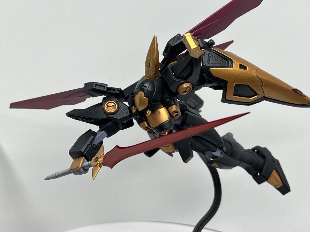 MVB(メーザーヴァイブレーションブレード)スザク『このランスロッ…ウイングのスピードなら！肩にマウントパーツを増設