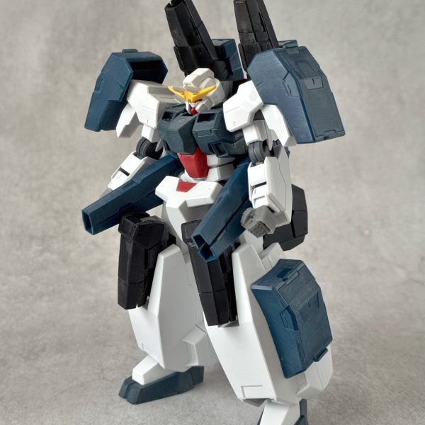 セラヴィーガンダム GNHW/B updating!全塗装の掘り直しとヤスリがけ終了。ダブルオーセカンドシーズンで1番好きな機体なので、気合い入れて頑張ります😤（2枚目）