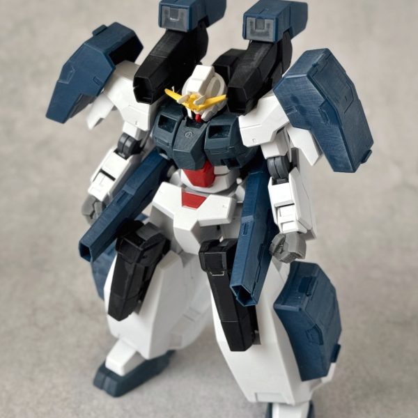 セラヴィーガンダム GNHW/B updating!全塗装の掘り直しとヤスリがけ終了。ダブルオーセカンドシーズンで1番好きな機体なので、気合い入れて頑張ります😤（4枚目）