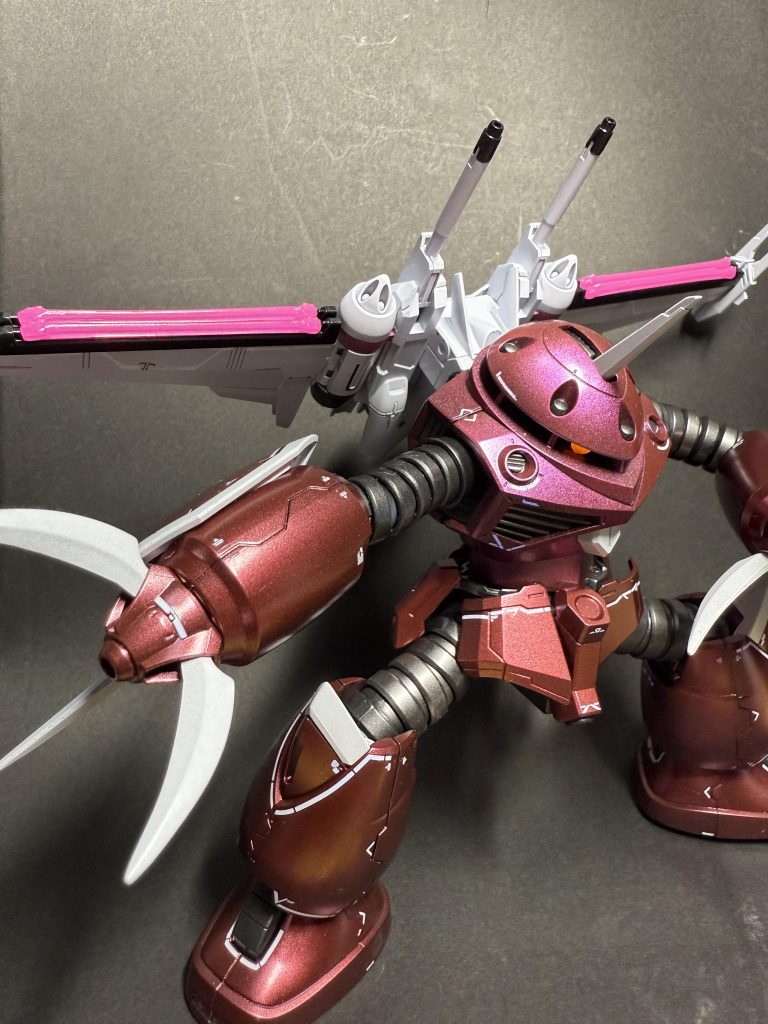 キャンディ塗装は紅蓮聖天八極式の方が綺麗に出来たんですよね､､､笑