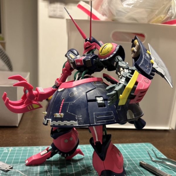 洗浄してサフ吹いてみます