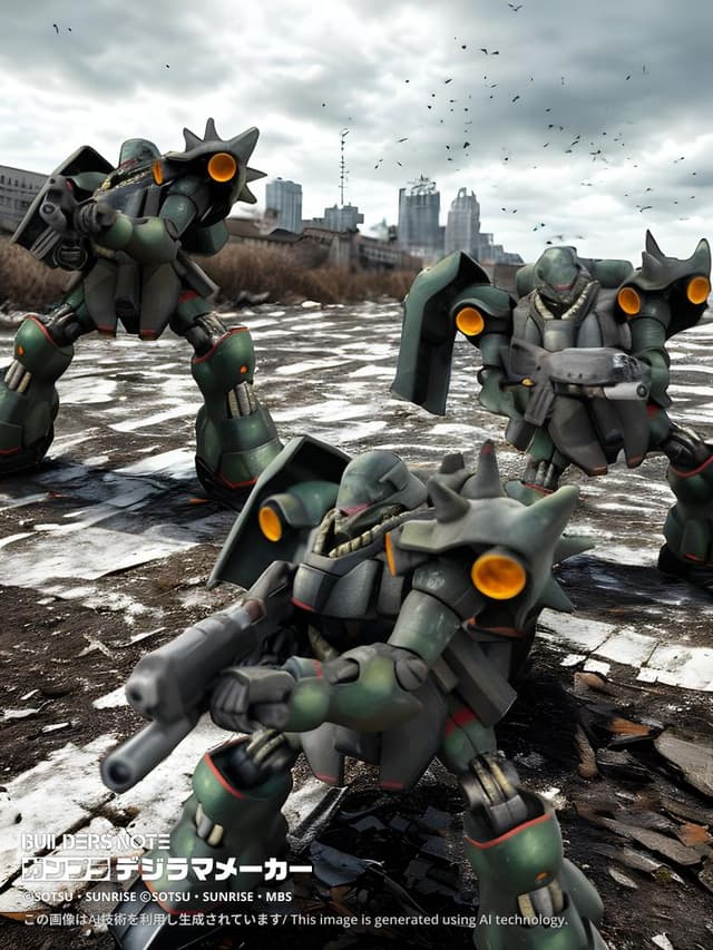 地球撤退作戦アクシズショック後の地球から撤退するネオジオンのひと場面です。