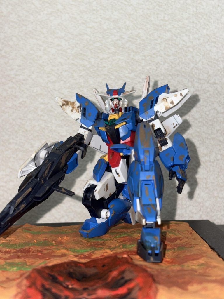 ジオラマは初挑戦なので色々調べながらやってみましたが楽しかったです。反省点もありますが初めてにしては上手くできたと思います。