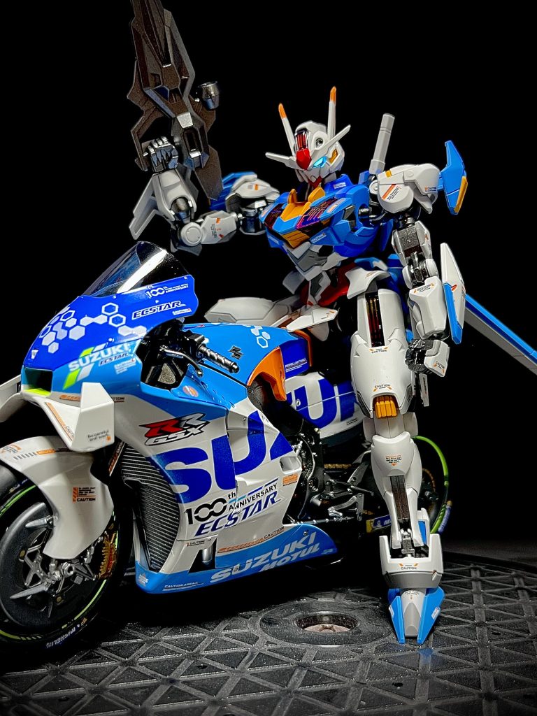 フレーム ガイア:スターブライトアイアン水色 ガイア:ウォーカーブルー1青 クレオス:MSライトブルー白 ガイア:ニュートラルグレー1グレー ガイア:ニュートラルグレー3赤 フィニッシャーズ:シルクレッド黄色 ガイア:マンダリンイエローオレンジ ガイア:パールビビットオレンジ下地 ガイア:白サフ・黒サフトップ ガイア:ツヤ有り・ツヤ消し