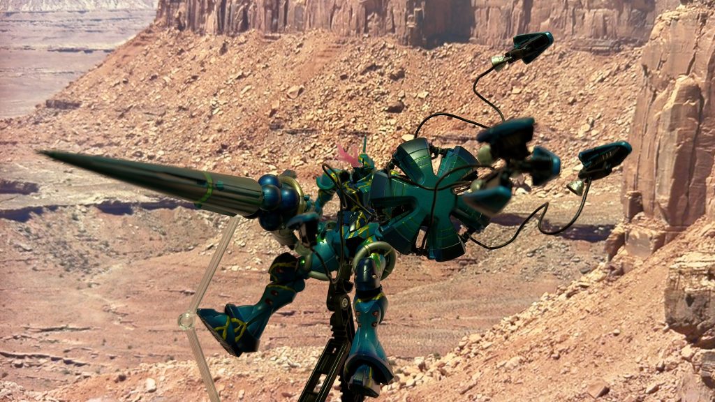 アニメでよくある目の光が流れるやつ　一度やりたかったのでレジンでやってみました　それっぽい形にするのが意外と難しい…