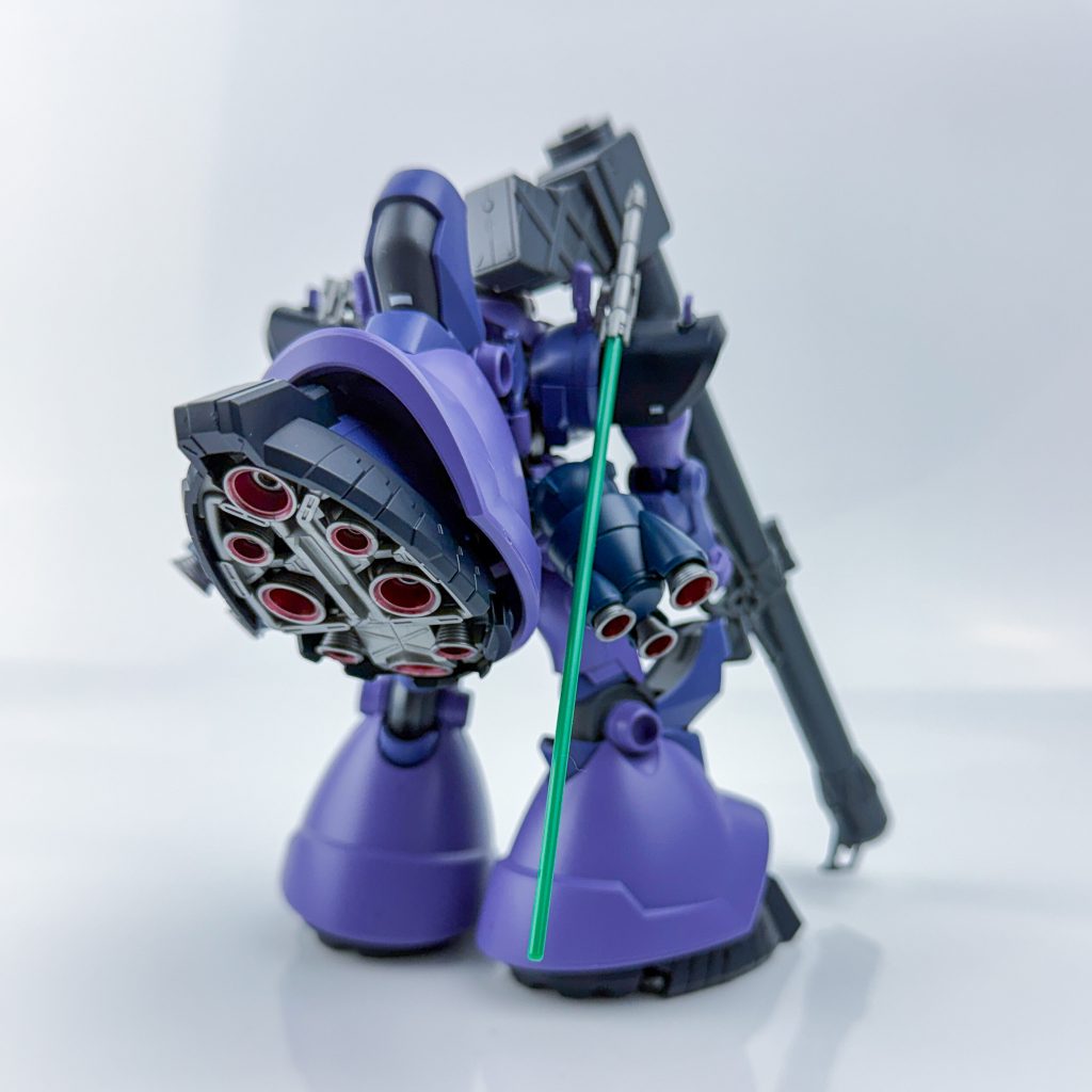 HG リック・ドム ガイア機(GQ)簡単フィニッシュ–4枚目/制作者：M.マウス Ver.Le