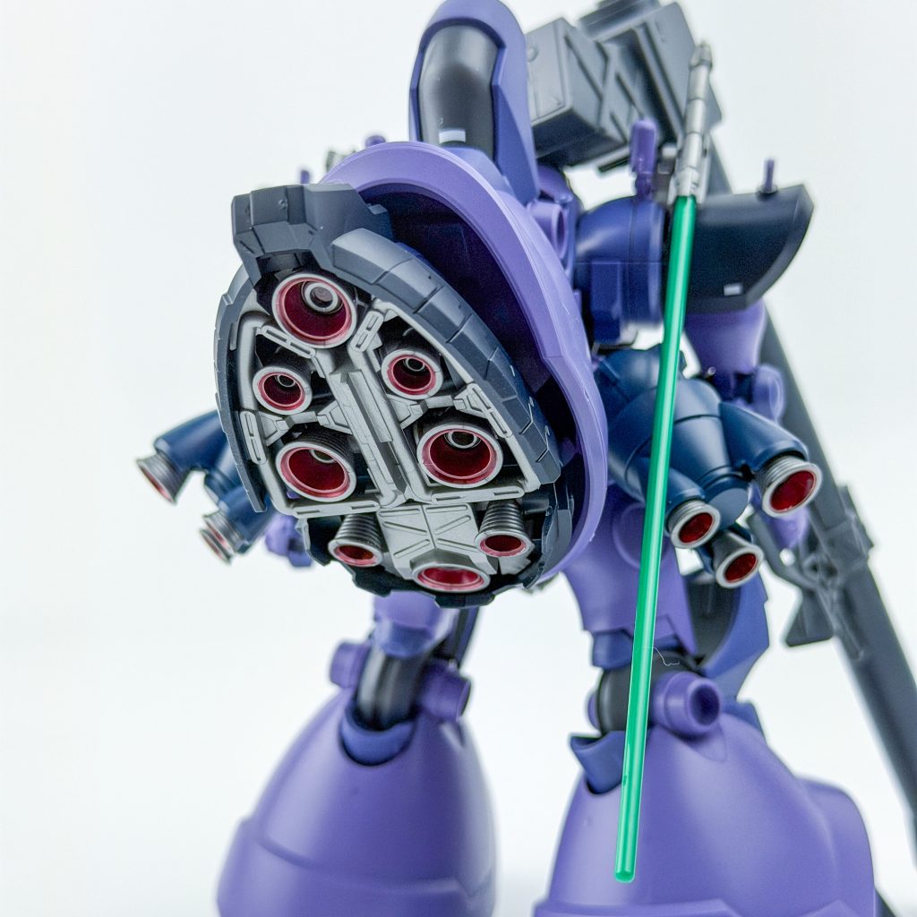 HG リック・ドム ガイア機(GQ)簡単フィニッシュ–5枚目/制作者：M.マウス Ver.Le