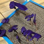 ブルーのパーツたちの下地をパープルにしてみました。濃紺とかでもいいかと思いますが[…]