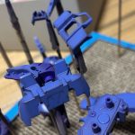 紫下地が意味があったかは不明ですが、調色したブルーの塗装が終わりました。もう少し[…]