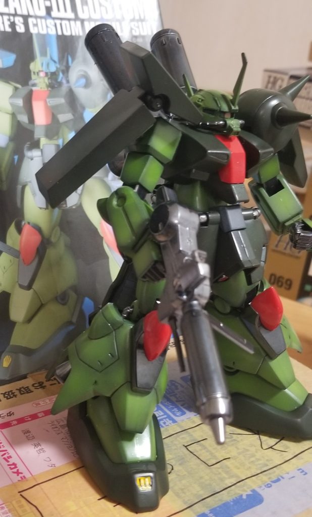HG ザクⅢ改–2枚目/制作者：nabewobilly