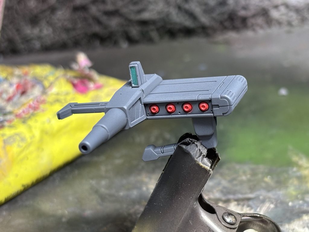 武器もマスキングしてます