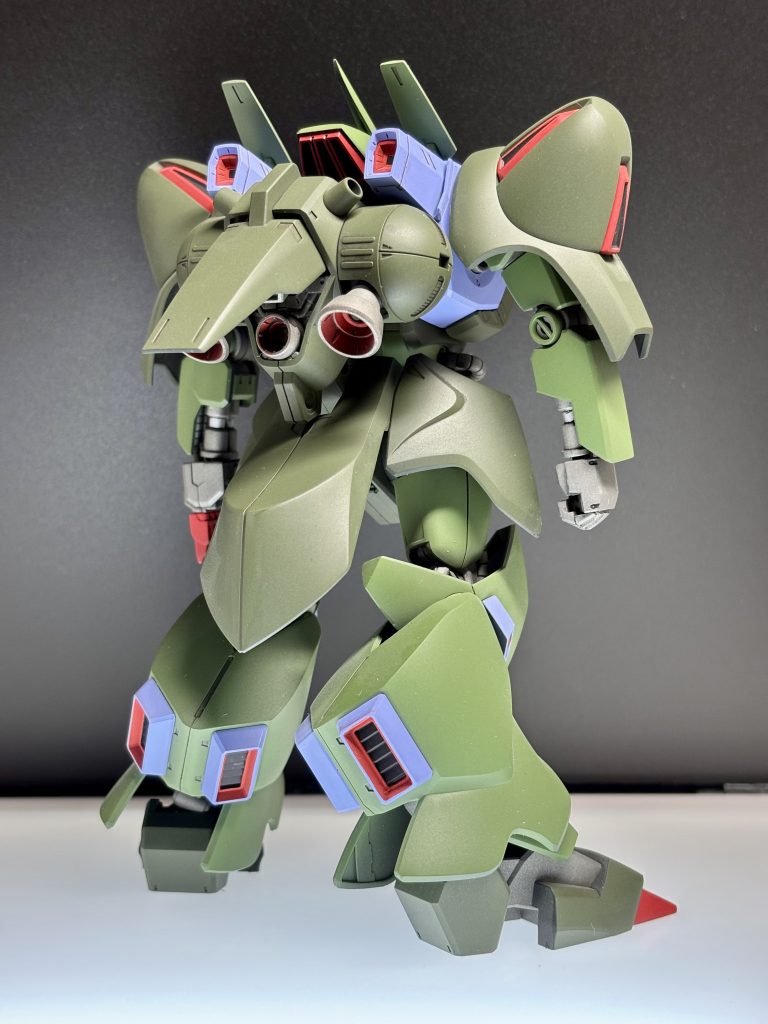 バーニアの塗り分けもがんばったよ❗️