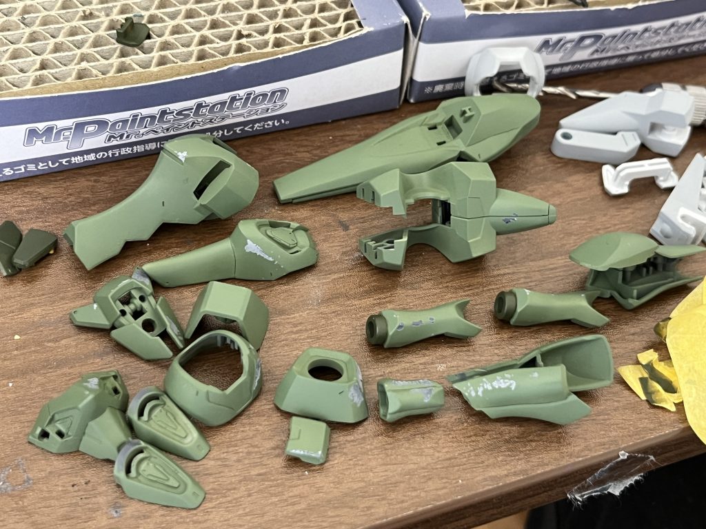 サフの削り粉洗うの忘れてこんなハプニングも…