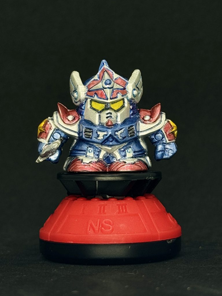 この頃のガン消しは非常にバランスの良い体型をしています