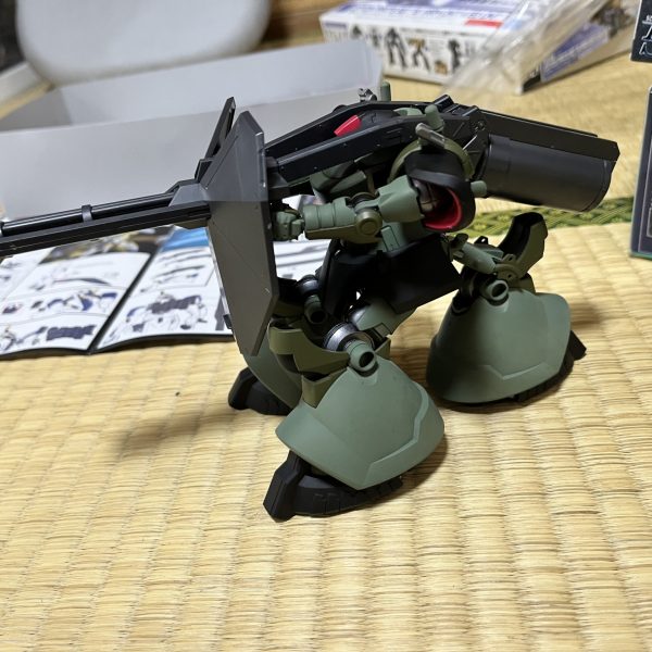 GQドム可変機構を生かして、ゲテモノMSにしようと改修中コンセプトは陸戦強襲型（2枚目）
